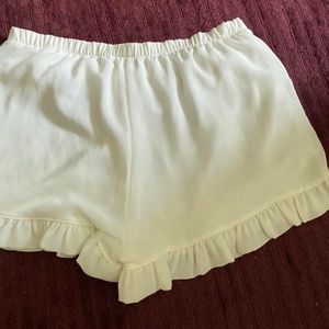 Dainty Hooligan white flowy shorts